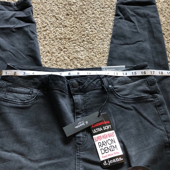 NWT d. jeans Black Denim Jeans - - Picture 7 of 10